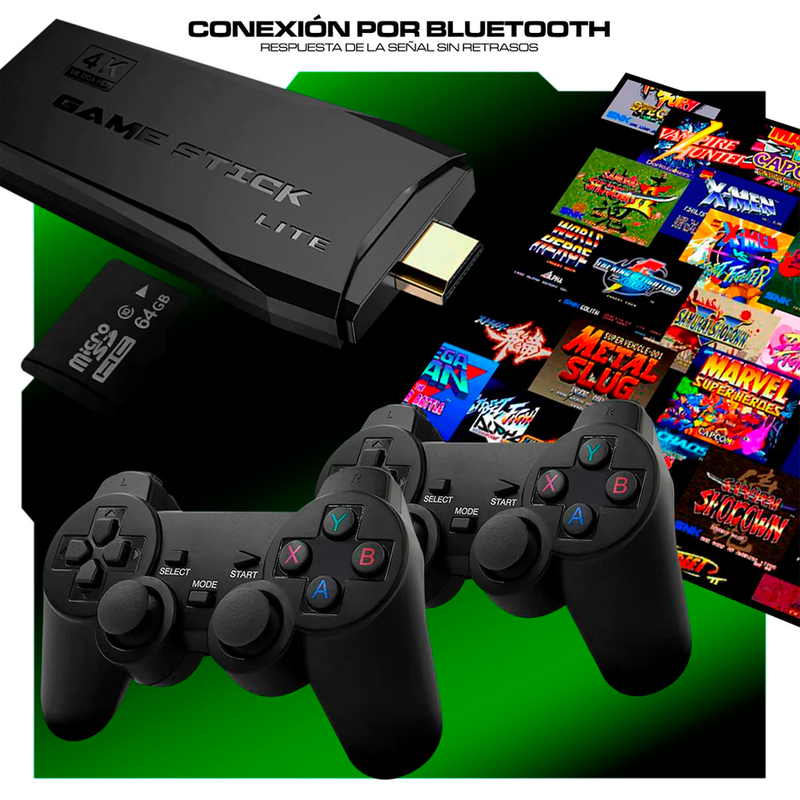 Consola De Videojuegos GameStick 4K - 20000 Juegos Retro